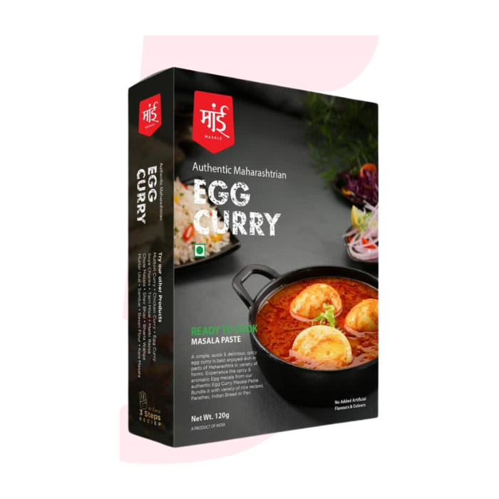 Egg Curry (Ready to cook masala paste) - Maai Masale