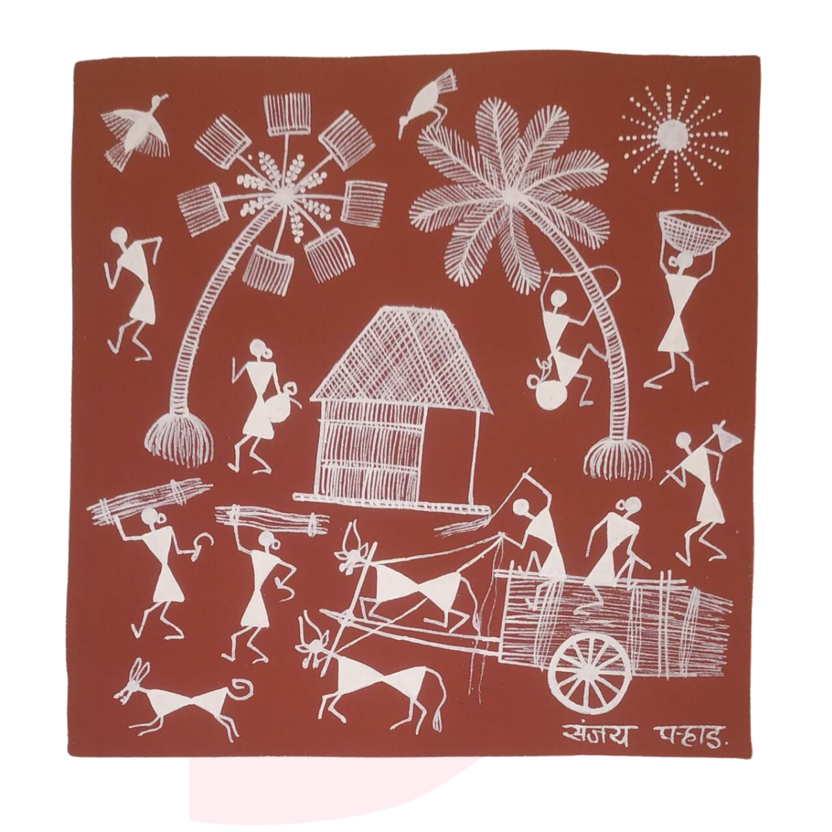 Varali Jivan / Warli Painting / By Sanjay Prahad