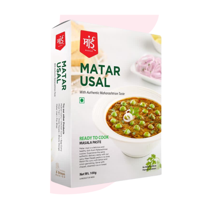 Matar Usal (Ready to cook masala paste) - Maai Masale